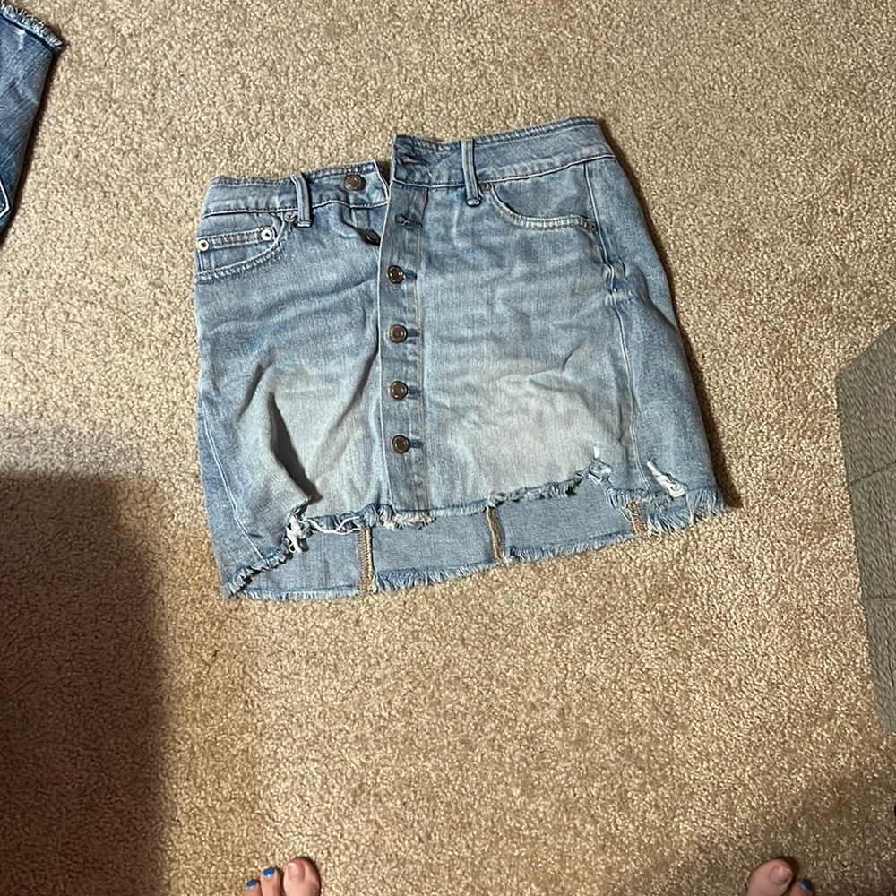 Jean skirt
